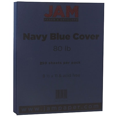 30 sheets Navy Blue Cardstock Paper 8 1/2 x 11 Inches Thick Paper for  Crafts, DIY Cards and Invitations (Navy Blue)