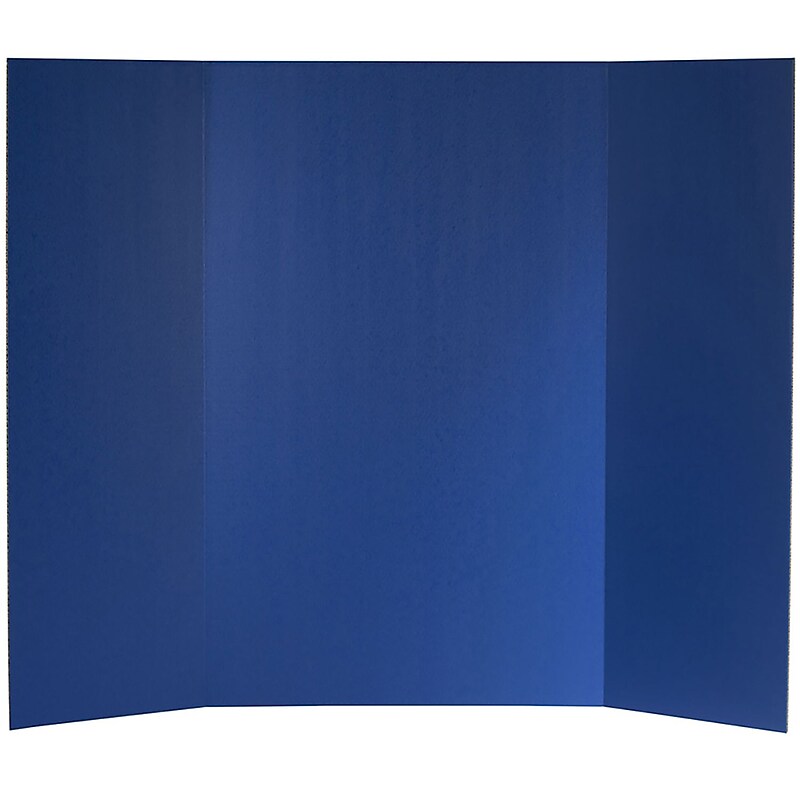 Flipside 1-Ply Project Board, 36" x 48", Blue, 24/Pack (FLP30065) image 1