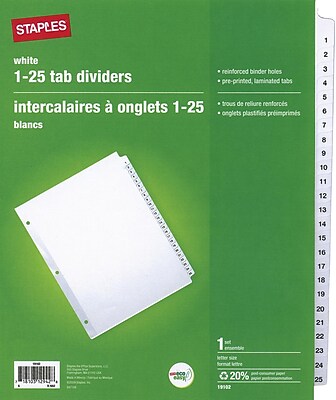 Onglet Séparateur Translucide – Madame Emma