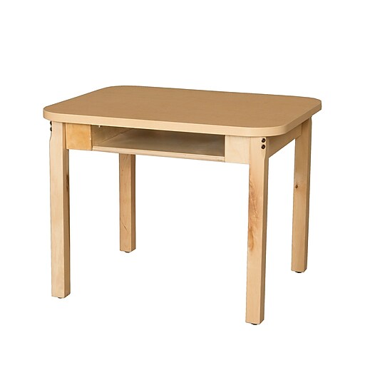 Wood Designs HPL Desks 18''D x 24''W Rectangle Desk 24'' H Hardwood