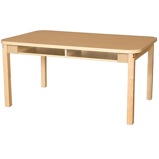 Wood Designs HPL Desks 36''D x 48''W Rectangle Desk 24'' H Hardwood
