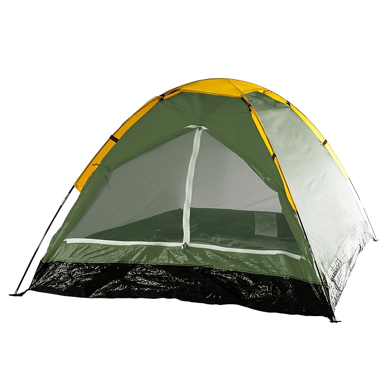 Happy Camper Two Person Tent by Wakeman Outdoors, Leafy Green image 1
