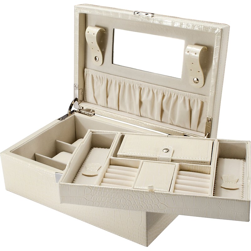 Barska Cheri Bliss Croc Embossed Jewelry Case JC-400 (BF12504) image 1