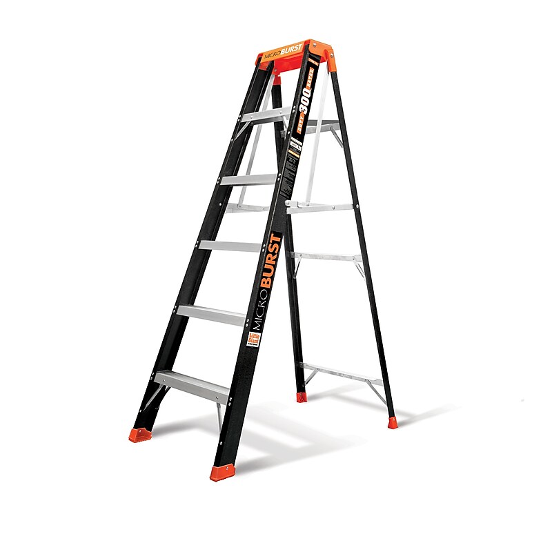 Little Giant Ladders Microburst Fiberglass Ladder, 300 lb capacity (15705-001) image 1
