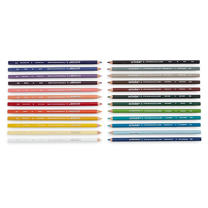 Sanford Prismacolor® Scholar™ Pencil Set, Assorted 24-Color Set