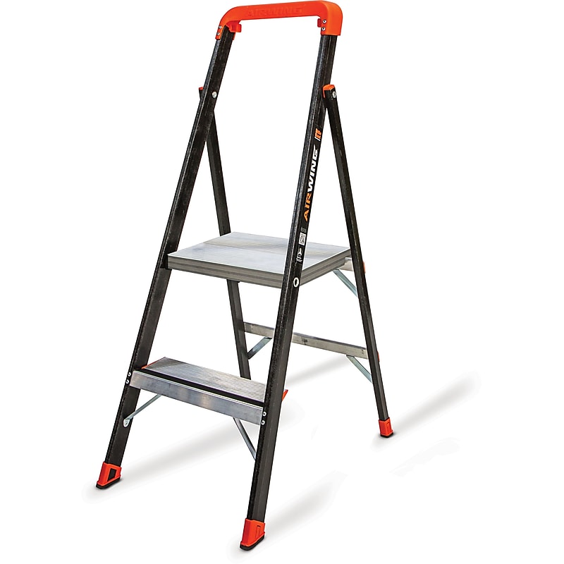 Little Giant Ladders AirWing Fiberglass Step Ladder, 350 lb. Capacity (15284001) image 1