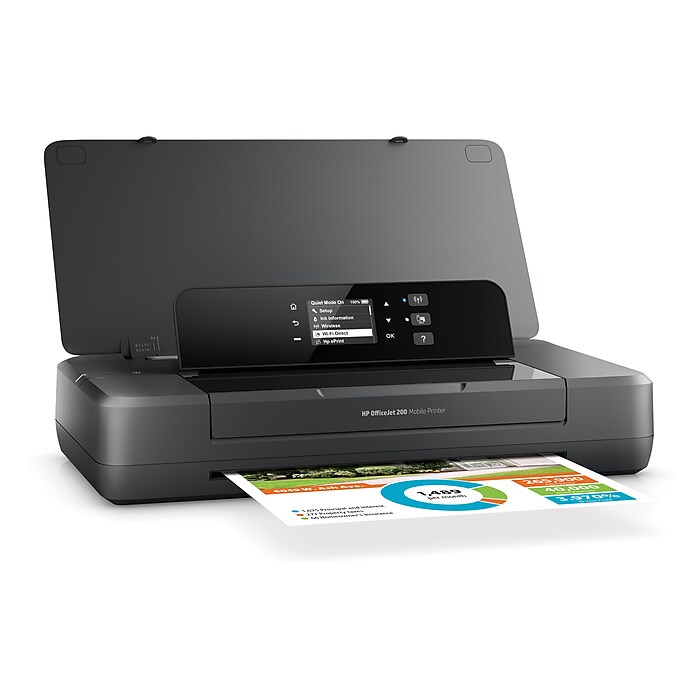 HP OfficeJet 200 Portable Wireless Color Inkjet Printer, Print