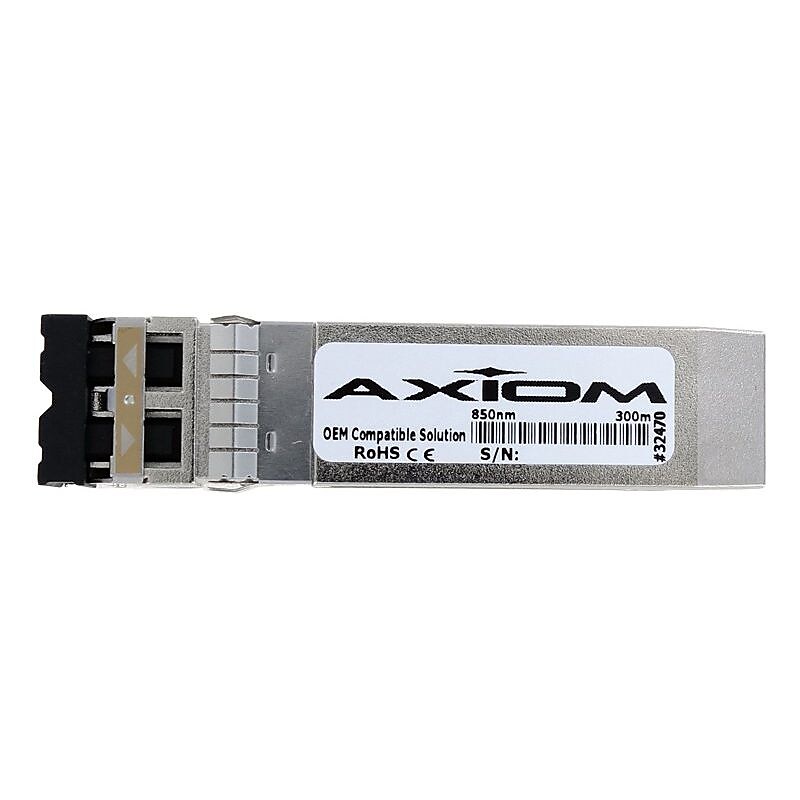 Axiom 10GBase-SR SFP+ Transceiver for Cisco® Catalyst 2960-S/2960-X, 300 m (SFP-10G-SR-AX) image 1