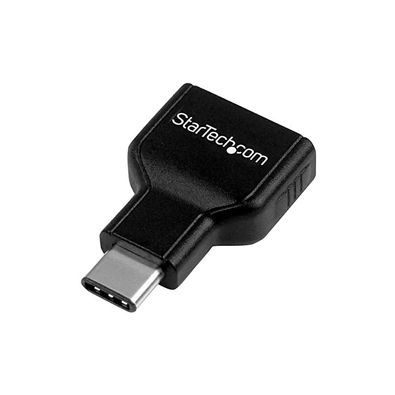 StarTech.com® USB31CAADG USB 3.0 Male/Female Data Transfer Adapter, Black image 1