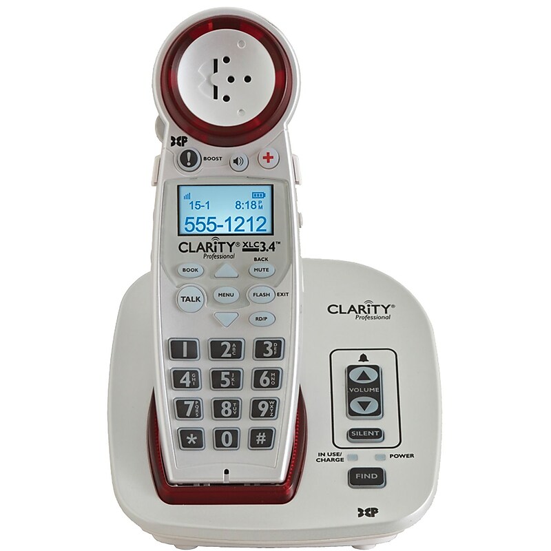 Clarity 59234.001 DECT 6.0 Extra-loud Big-button Speakerphone With Talking Caller Id image 1