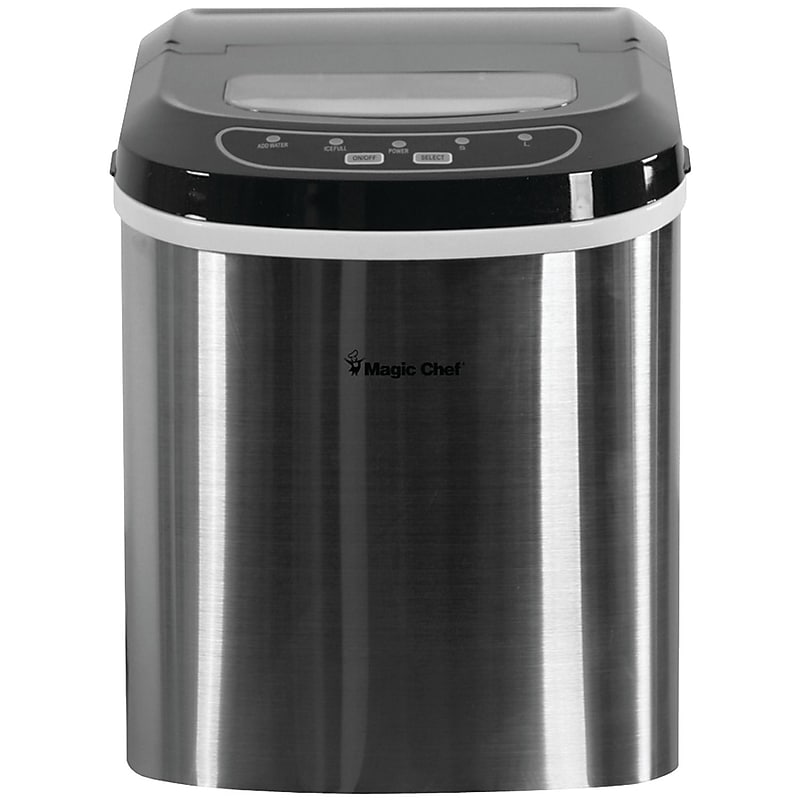 Magis Chef  27lb-Capacity Ice Maker, Stainless Steel (MCIM22ST) image 1