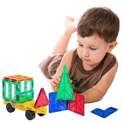 Tytan Magnetic Learning Tiles Building Set - 100 Tiles