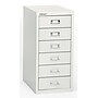 Bisley® 6 Drawer Steel Desktop Multidrawer Cabinet, White~#|#~m004817832_sc7