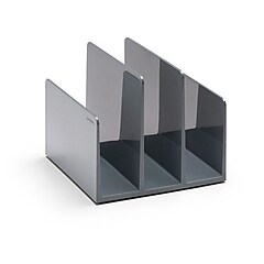 ファイルボックス　ステッカー付　雑貨　APE 黒夢　コーネリアス Poppin File Sorter, Dark Gray (102750) | Staples