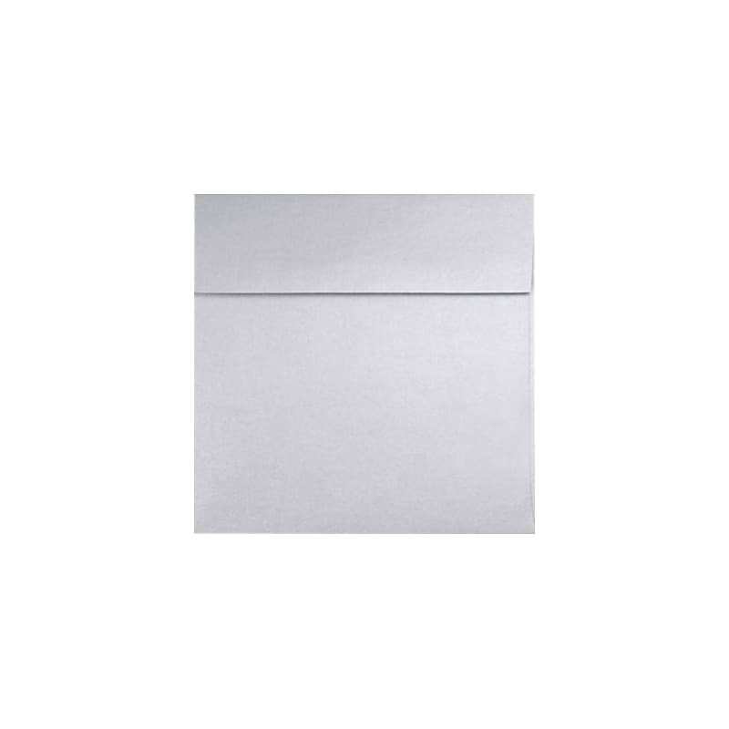 LUX 6 x 6 Square Envelopes, Silver Metallic, 50/Pack (2445330) image 1