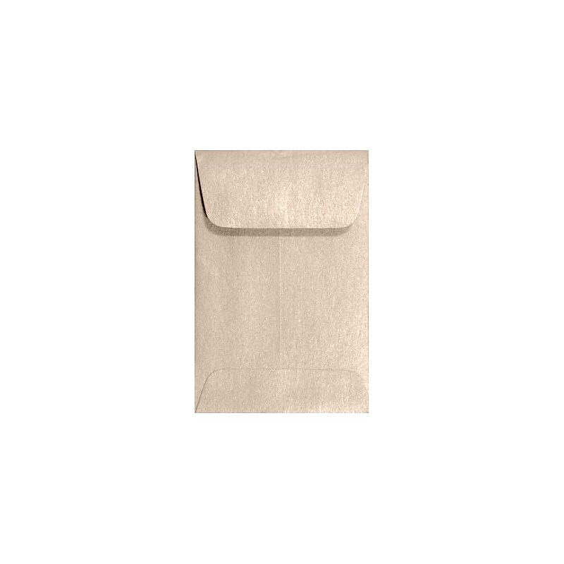 LUX #1 Coin Envelopes (2 1/4 x 3 1/2) 1000/Box, Taupe Metallic (1CO-M09-1000) image 1