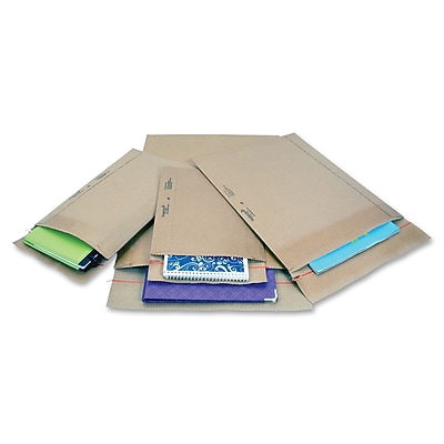 Sealed Air Jiffy Self-Seal Padded Mailers, Size 2, 8 1/2in. x 12in., Satin Gold, Pack Of 100