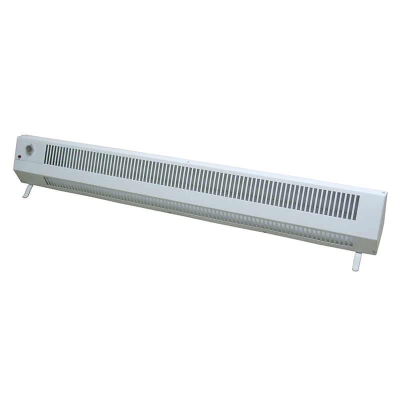 TPI Fostoria 1500-Watt 5120 BTU Portable Indoor/Outdoor Infrared Electric Baseboard Heater, White (483TM) image 1