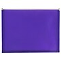 JAM Paper Standard Plastic Document File, Letter, Purple, 12/Pack (218Z1PU)~#|#~m004857844_sc7