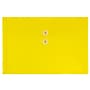 JAM Paper® Plastic Envelopes with Button and String Tie Closure, Legal Booklet, 9.75 x 14.5, Yellow, 12/Pack (219B1YE)~#|#~m004857849_sc7