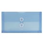 JAM Paper® Plastic Envelopes with Button and String Tie Closure, #10 Business Booklet, 5.25 x 10, Blue, 12/Pack (921B1BU)~#|#~m004857950_sc7