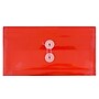 JAM Paper® Plastic Envelopes with Button and String Tie Closure, #10 Business Booklet, 5.25 x 10, Red, 12/Pack (921B1RE)~#|#~m004857952_sc7