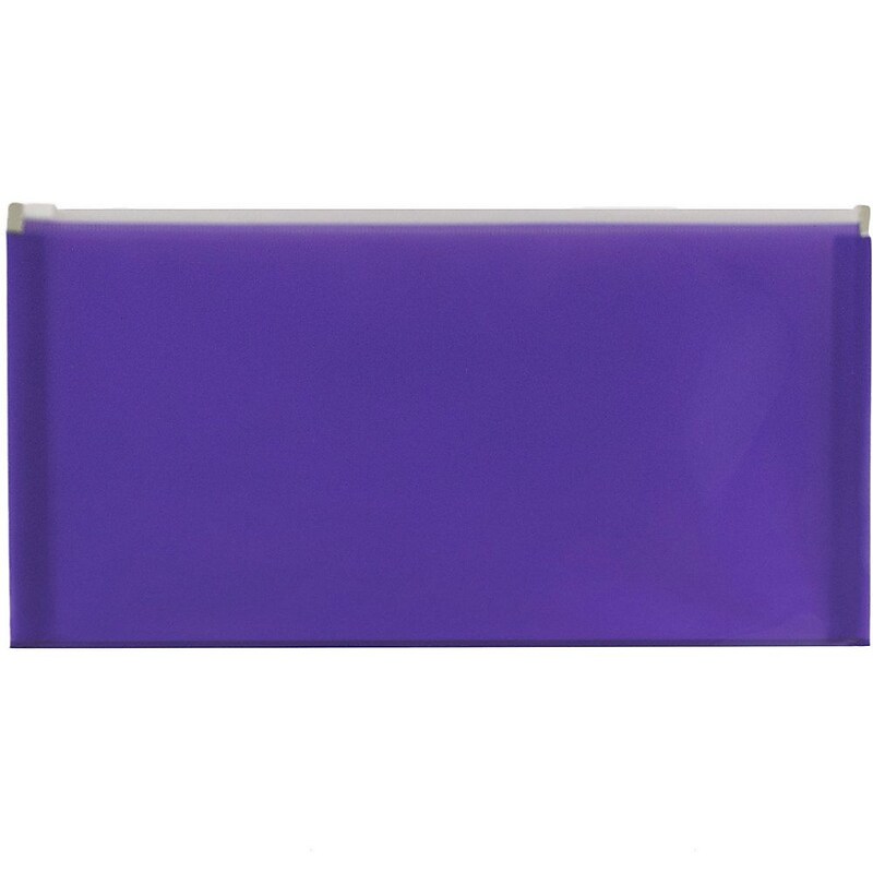 JAM Paper Expanding Wallet with Zipper Closure, Letter, Purple, 12/Pack (921Z1PU) image 1