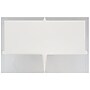 JAM Paper Glossy 2-Pocket Portfolio Folder, Silver, 6/Pack (385Gsia)~#|#~m004858032_sc7