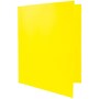 JAM Paper POP 2-Pocket Plastic Folder, Yellow, 6/Pack (382Eyed)~#|#~m004858332_sc7