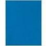 JAM Paper Glossy 2-Pocket Portfolio Folder, Blue, 6/Pack (385Gbua)~#|#~m004858355_sc7