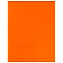 JAM Paper Laminated 2-Pocket Glossy Presentation Folders, Orange, 25/Pack (385GORD)~#|#~m004858365_sc7
