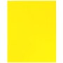 JAM Paper Laminated 2-Pocket Glossy Presentation Folders, Yellow, 25/Pack (385GYED)~#|#~m004858397_sc7