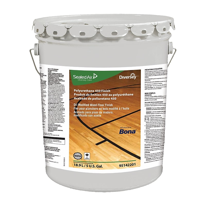 Diversey Polyurethane 450 Finish, 5 Gallons (95142201) image 1