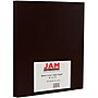 JAM Paper 30% Recycled Matte 8.5" x 11" Color Copy Paper, 32 lbs., Black Linen, 50 Sheets/Pack (11130)~#|#~m004860167_sc7