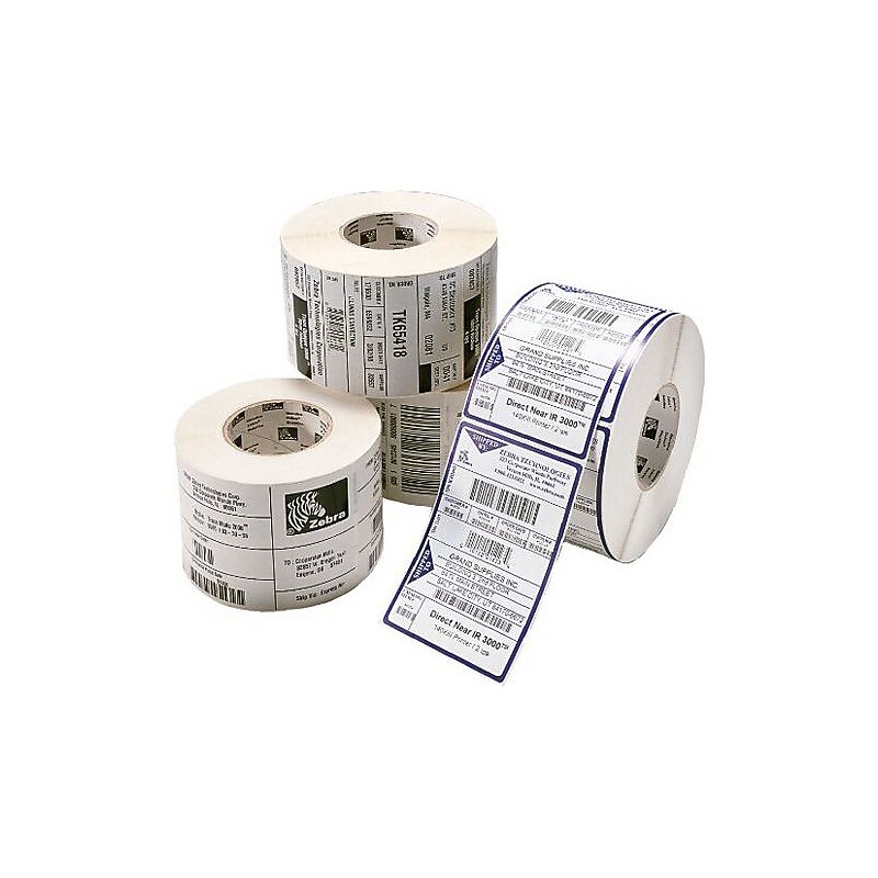 Zebra® Z-Select 4000D Direct Thermal Receipt Paper, 2" x 55', Bright White, 36 Rolls/Pack (10011043) image 1