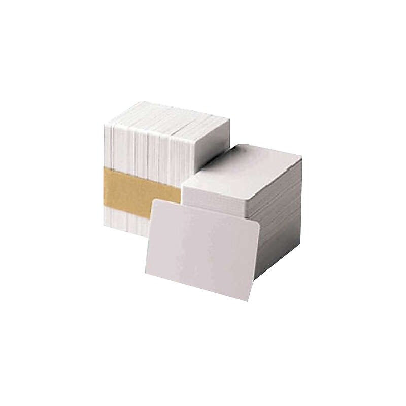 Zebra® Premier Blank PVC ID Card, 2.13" x 3.38", White (104523-116) image 1