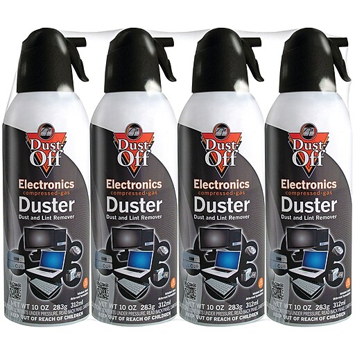Dust Off Dpsxl4 Disposable Dusters (4 Pk) at Staples
