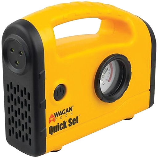Wagan Tech® Quick Set™ Inflator Compressor With Auto Shutoff Wagan Tech® Quick Set™ Inflator Compressor With Auto Shutoff