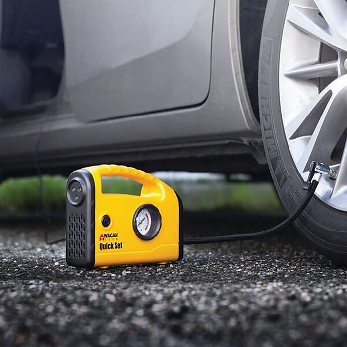 Wagan Tech® Quick Set™ Inflator Compressor With Auto Shutoff Wagan Tech® Quick Set™ Inflator Compressor With Auto Shutoff