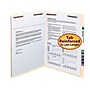Smead Card Stock Classification Folders, Reinforced Straight-Cut Tab, Letter Size, Manila, 50/Box (14513)~#|#~m004894881_sc7