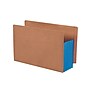Smead 30% Recycled Heavyweight Reinforced File Pocket, 5 1/4" Expansion, Legal Size, Blue, 10/Box (74689)~#|#~m004894918_sc7