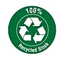 Smead End Tab 100% Recycled File Folder, Shelf-Master Reinforced Straight-Cut Tab, Letter Size, Manila, 100/Box (24160)~#|#~m004895034_sc7