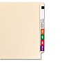 Smead End Tab 100% Recycled File Folder, Shelf-Master Reinforced Straight-Cut Tab, Letter Size, Manila, 100/Box (24160)~#|#~m004895035_sc7