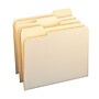 Smead 100% Recycled File Folders, 1/3-Cut Tab, Letter Size, Manila, 100/Box  (10339)~#|#~m004895127_sc7