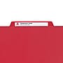 Smead Pressboard Classification Folders with SafeSHIELD Fasteners, Legal Size, 2 Dividers, Bright Red, 10/Box (19031)~#|#~m004895246_sc7