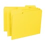 Smead Interior File Folder, 1/3-Cut Tab, Letter Size, Yellow, 100/Box (10271)~#|#~m004895347_sc7