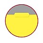 Smead Interior File Folder, 1/3-Cut Tab, Letter Size, Yellow, 100/Box (10271)~#|#~m004895348_sc7