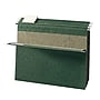 Smead 100% Recycled Hanging File Folders, 1/5-Cut Adjustable Tab, Letter Size, Standard Green, 25/Box (65001)~#|#~m004895414_sc7