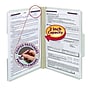 Smead Pressboard Classification Folders with SafeSHIELD Fasteners, 1/3-Cut Tab, Legal Size, Gray/Green, 25/Box (19934)~#|#~m004895800_sc7