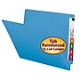 Smead End-Tab File Folders, Shelf-Master Reinforced Straight-Cut Tab, Letter Size, Blue, 100/Bx (25010)~#|#~m004895859_sc7
